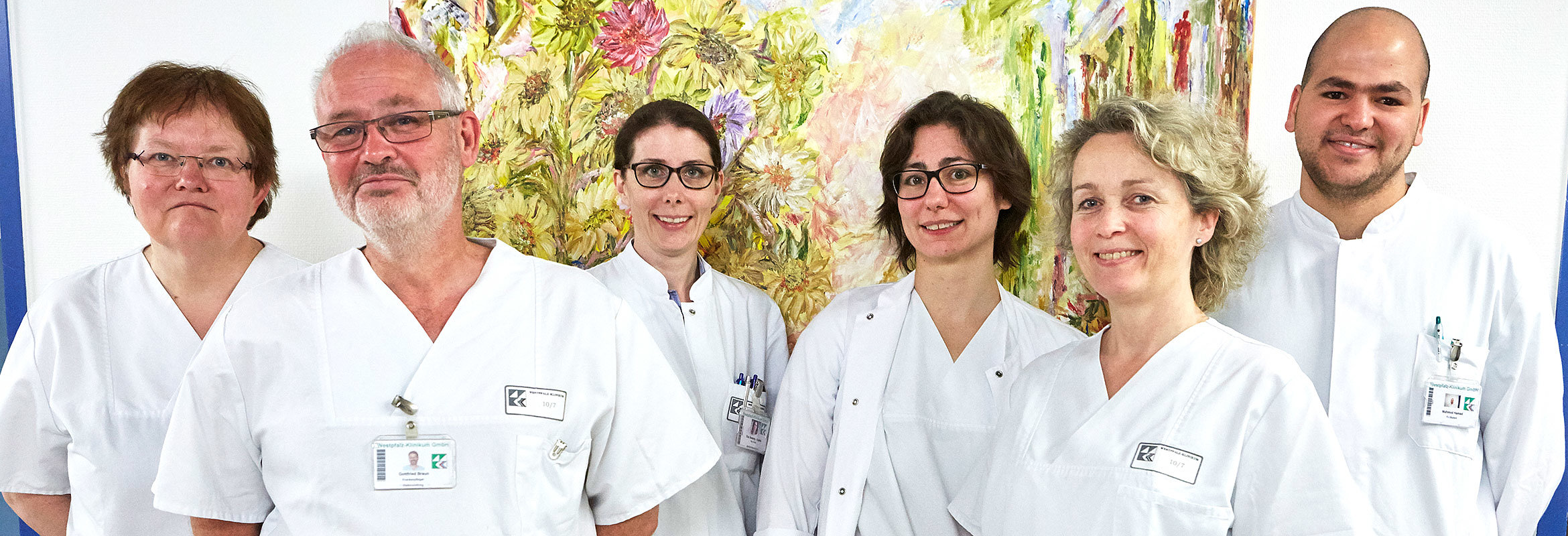 Team-Mitglieder der Klinik für Innere Medizin 3 in Kaiserslautern